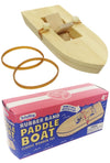 Rubber Band Paddle Boat Wood Windup | poptoptoys.