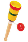 Catch Ball in Wood Cup Deluxe Game | poptoptoys.