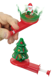 Christmas Tree Spinner Santa Inside Toy | poptoptoys.