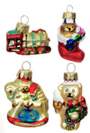 Classic Toys Glass Mini Ornaments Set of 4 | poptoptoys.