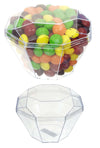 Diamond Candy Box Plastic Clear with Lid | poptoptoys.