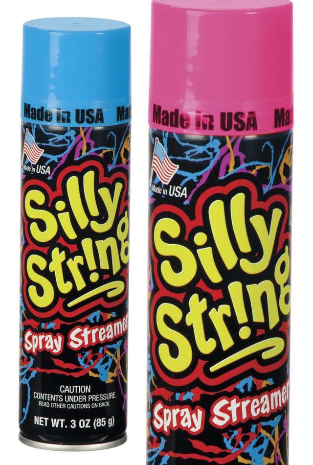 Silly String Spray Streamer : Original Made in USA : Colorful Fun – Pop ...