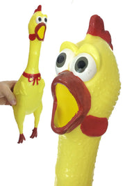 Squawkin Chicken Joke Noisy Yellow Bird | poptoptoys.