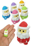Santa Claus Eraser Japanese Mini Puzzle 1 Piece, Assorted Colors | poptoptoys.