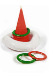 Christmas Santa Hat Ring Game Inflatable | poptoptoys.