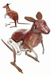 Kangaroo Hopping Jumping Windup Tin Toy | poptoptoys.
