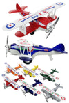 Biplane Diecast Pull Back Airplane WWI Toy | poptoptoys.