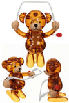 Teddy Bear Jumping Rope Wind Up Toy | poptoptoys.