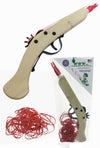 Pirate Wooden Rubber Band Pistol USA | poptoptoys.