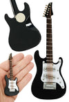 Electric Guitar Magnet Black Strat Rock n Roll | poptoptoys.