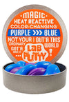 Heat Changing Lab Putty Purple to Blue | poptoptoys.