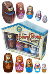 Goldilocks and Three Bears Tin Nesting Dolls | poptoptoys.
