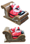 Santa’s Racer Sleigh Pull Back with Goggles | poptoptoys.