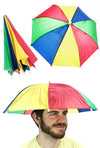 Umbrella Hat Rainbow Hands Free 20 Inches | poptoptoys.