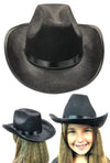Black Cowboy Hat Child Size Wild West | poptoptoys.