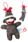 Sock Monkey Miniature Doll 5 inches Plush | poptoptoys.
