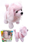 Pink Poodle Puppy Dog Walks Barks Doggy | poptoptoys.