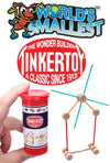 Tinkertoy Building Toy World's Smallest | poptoptoys.