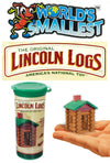 Lincoln Logs Building Toy World's Smallest | poptoptoys.