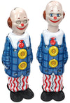 Happy Clown Tin Toy Stretches 1950 | poptoptoys.