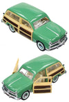 Woody Wagon 1949 Green Toy Ford Car | poptoptoys.