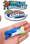 Super Soaker Nerf Worlds Smallest Water Gun | poptoptoys.