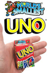 Uno Card Game World's Smallest | poptoptoys.