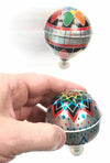 Trick Tin Top Metallic Colorful Gyroscope Toy | poptoptoys.