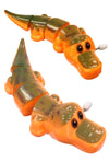 Gwen the Orange Alligator Wind Up Wiggles | poptoptoys.