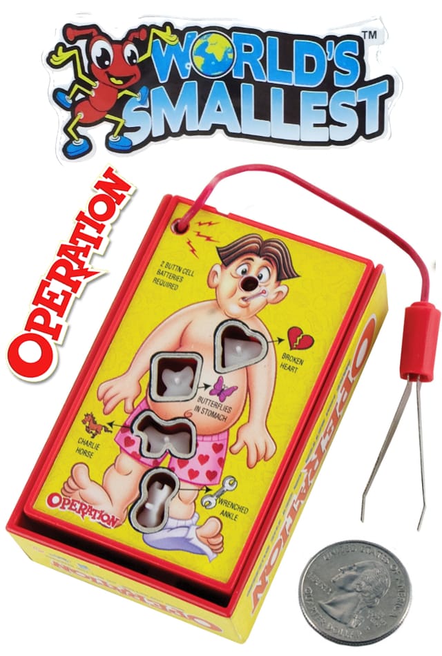 Operation Game World's Smallest : Classic Funny Surgery Toy : In Stock ...