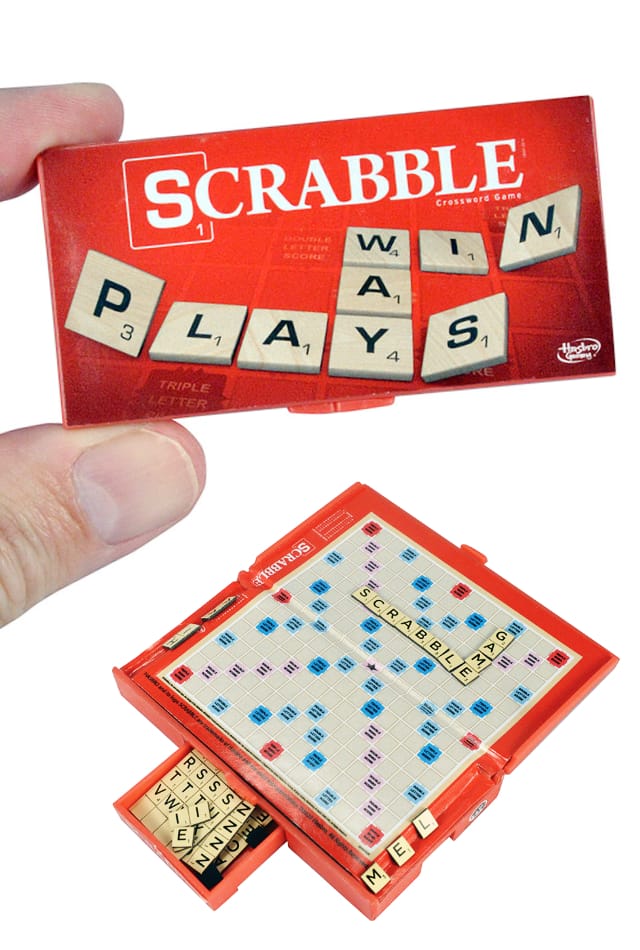 Scrabble World's Smallest Classic Crosswords Game In Stock Pop