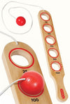 Flip Stick Classic 5 Hole Wooden Paddle Ball Game