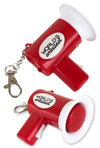 Worlds Smallest Megaphone Keychain Red