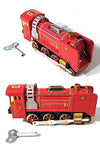 Classic 1908 Red Train Tin Toy | poptoptoys.