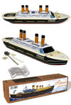 Titanic Toy Ship Putt Putt Tin Boat Steamer | poptoptoys.