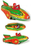 Rocket Racer Sci Fi Tin Toy Classic | poptoptoys.