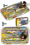 Modern Train Classic Tin Toy Set 1940 | poptoptoys.