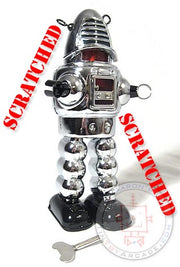 Planet Robot Chrome ***Scratched | poptoptoys.