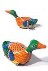 Paddling Duck Green Mini Wind Up Toy | poptoptoys.