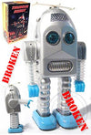 Thunder Robot Silver ***Broken | poptoptoys.