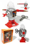 Robby Silver Robot Sharpener | poptoptoys.