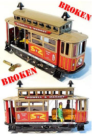San Francisco Cable Car ***Broken | poptoptoys.