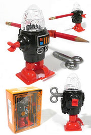Walking Robby Robot Sharpener Wind-Up | poptoptoys.