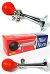 Bike Horn Red and Chrome | poptoptoys.