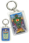 Shooting Giant Robot Keychain | poptoptoys.