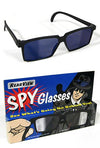 Rearview Spy Glasses Black Retro Style | poptoptoys.