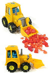 Bubble Truck Yellow Pull Back Loader | poptoptoys.