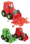 Bubble Truck Pull Back Dozer | poptoptoys.