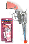 Cowgirl Pink and Silver Paper Roll Cap Gun | poptoptoys.