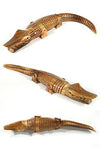 Alligator Wooden Wiggling Crocodile | poptoptoys.